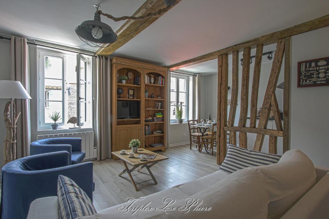 Apartamento La Venelle Des Greniers A Sel Honfleur Exterior foto