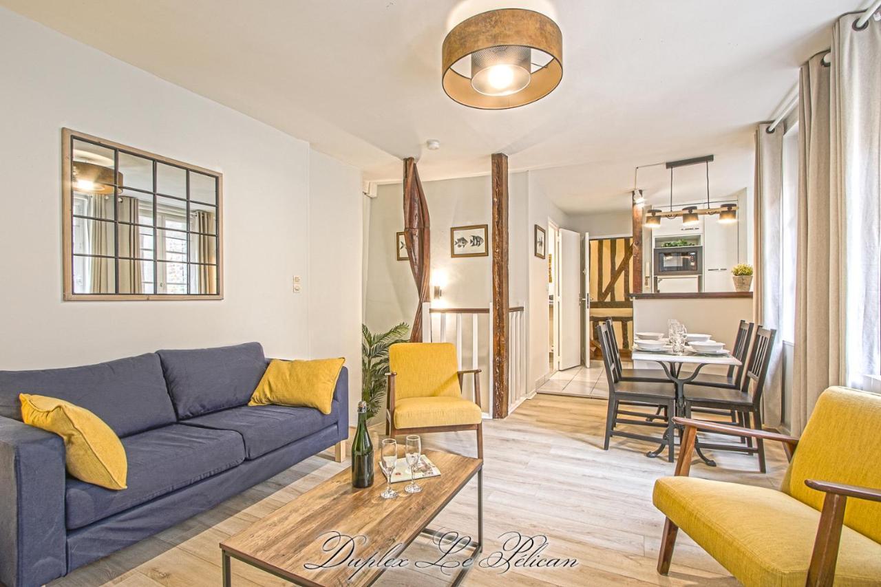 Apartamento La Venelle Des Greniers A Sel Honfleur Exterior foto